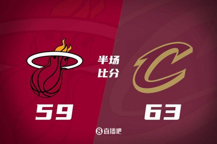 熱火發(fā)力打出13-0！半場(chǎng)落后騎士4分 阿德巴約16+5 米切爾13分