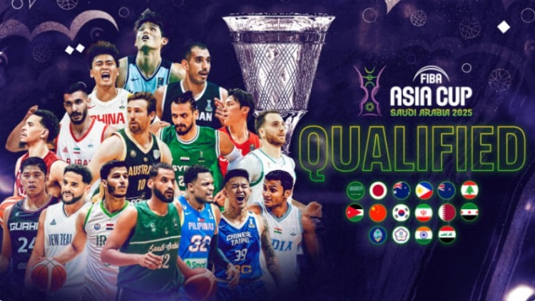 8月在沙特舉辦！FIBA官網(wǎng)：男籃亞洲杯抽簽儀式將在下月8號舉行
