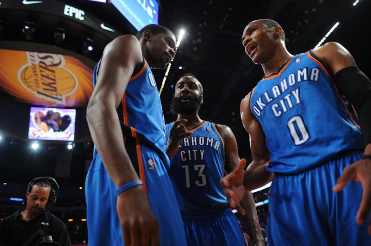 雷霆三少得分全部進入歷史前20！他們是NBA歷史最大的如果嗎？